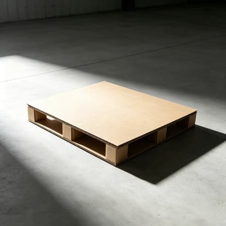 pressed wood pallet