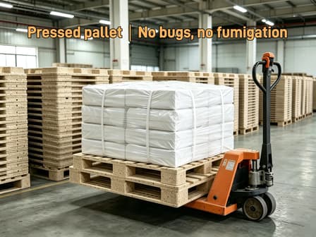molded presswood pallets