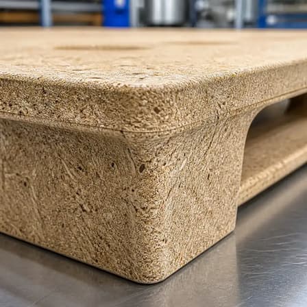 palette en bois pressé