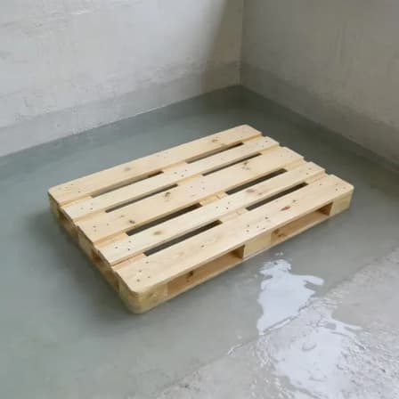 palette en bois pressé