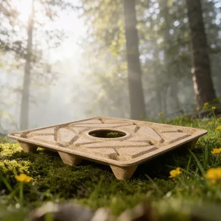 eco-friendly wooden pallet