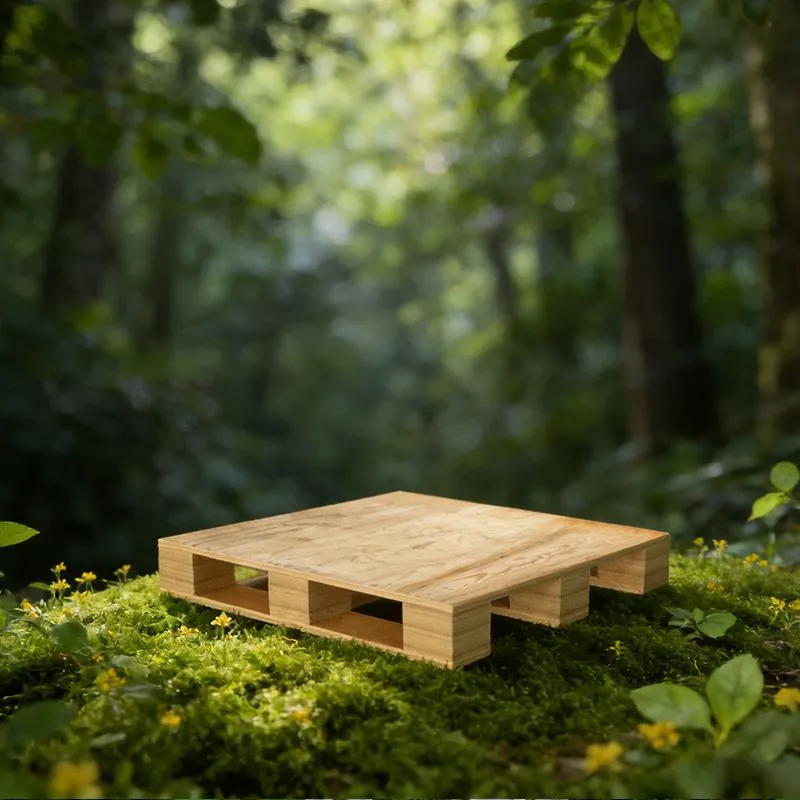 Palet de madera contrachapada