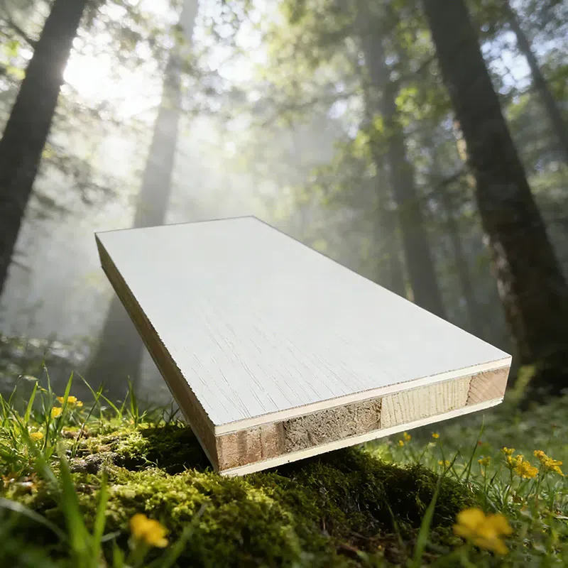 Estructura central de tablero sólido