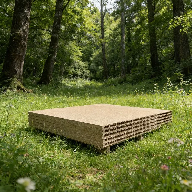 Tablero de partículas hueco de madera dura