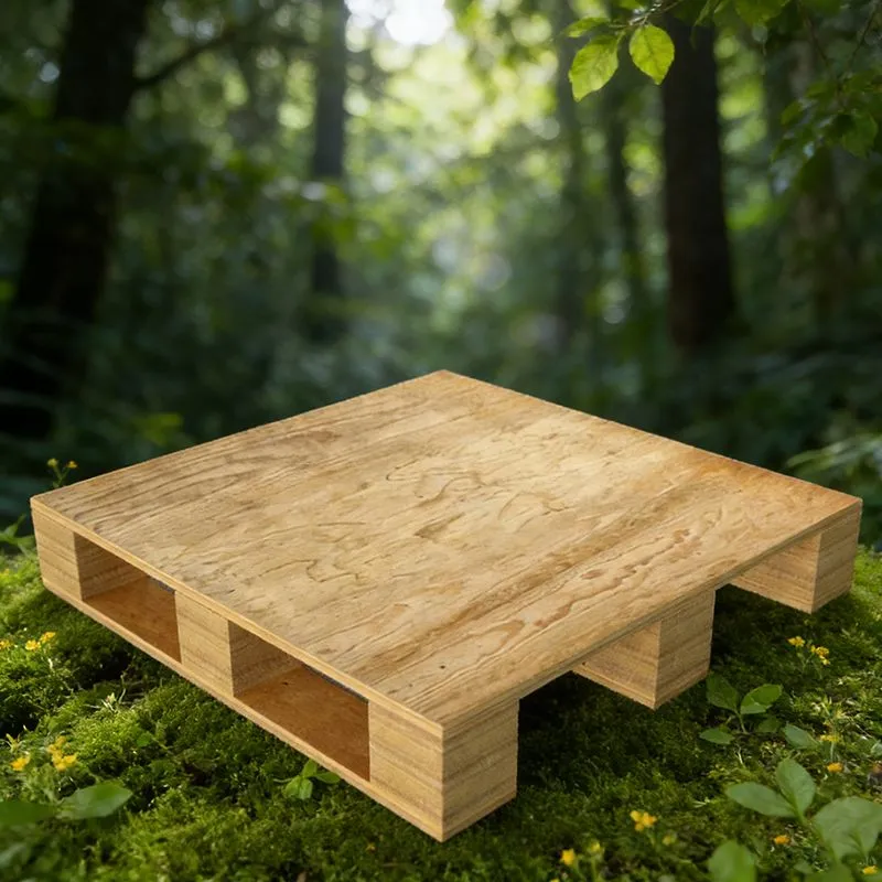 Palet con núcleo de madera contrachapada