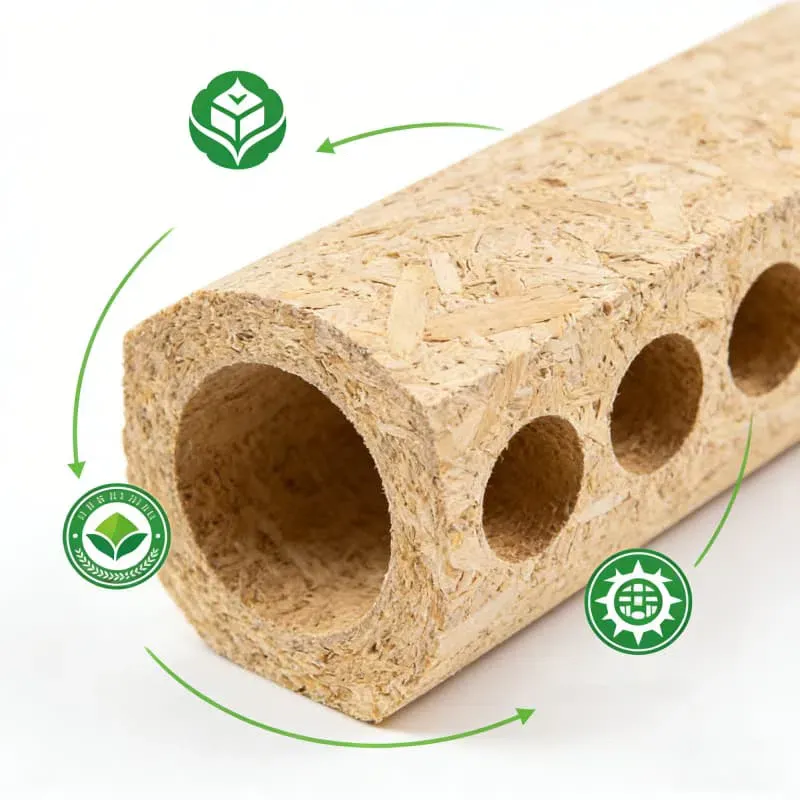 Tablero de partículas extruido