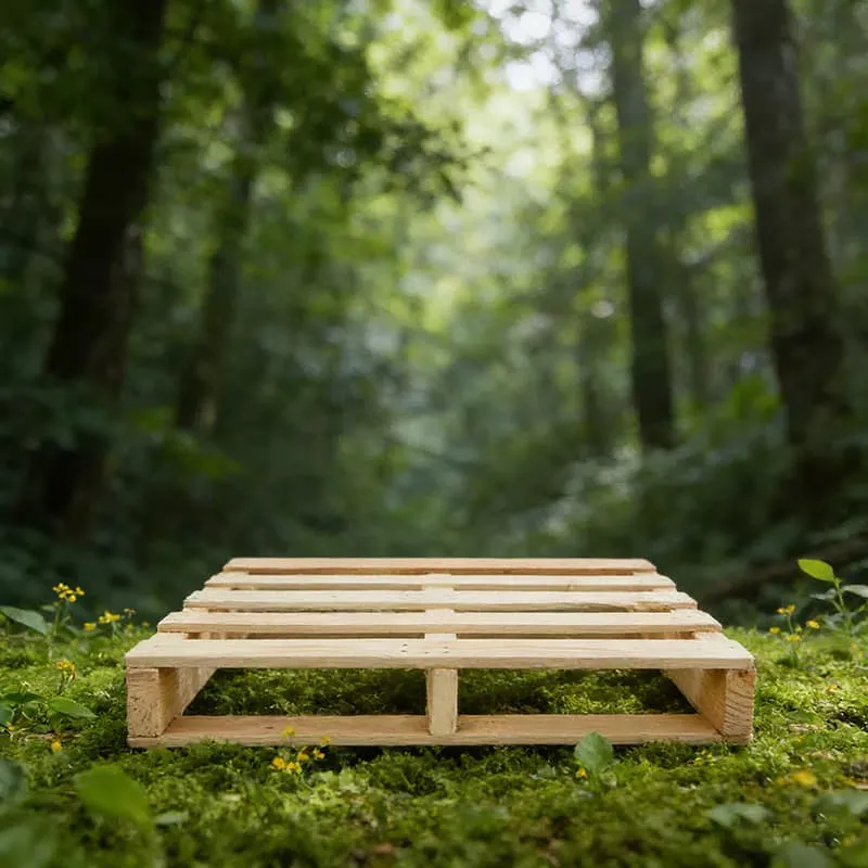 Bloque de paleta de madera