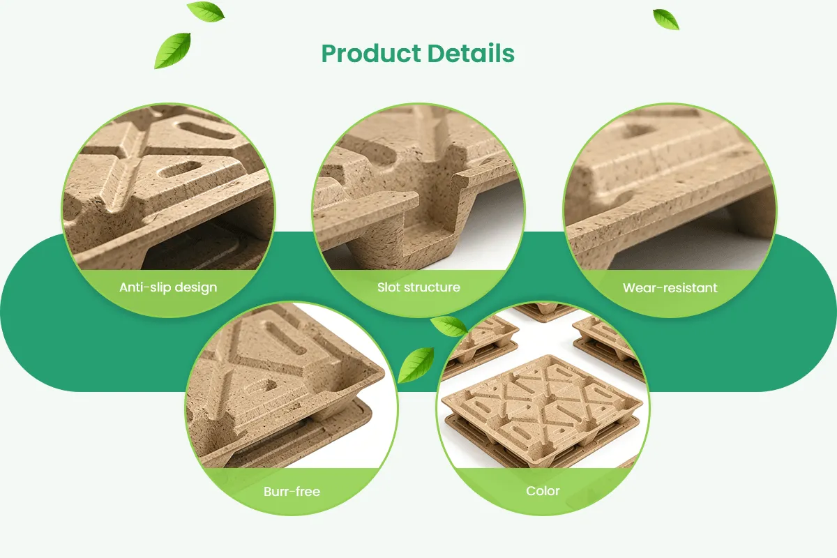 Palets de madera comprimida