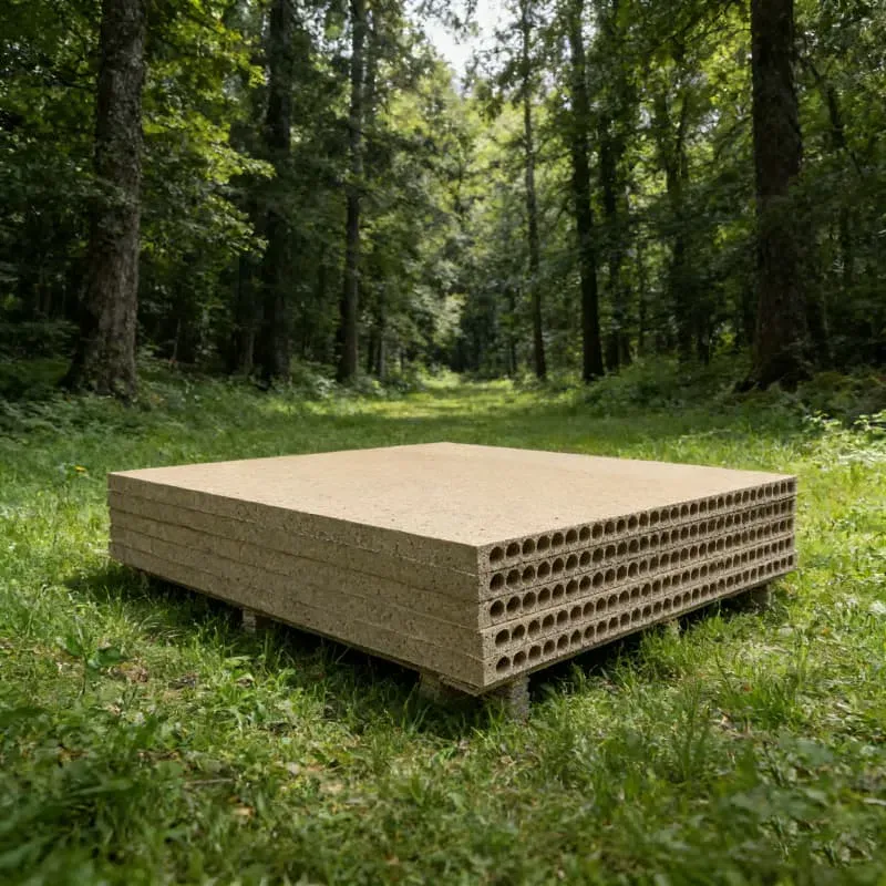 Aglomerado hueco de almacén