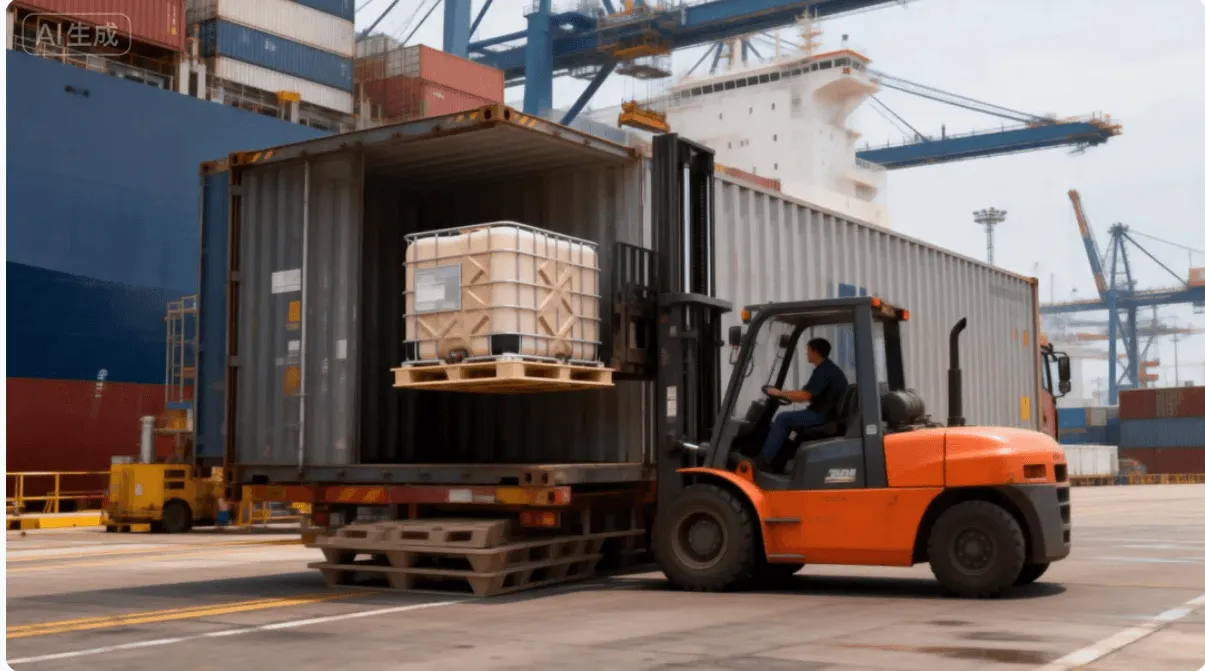 Palet de partículas de madera contrachapada