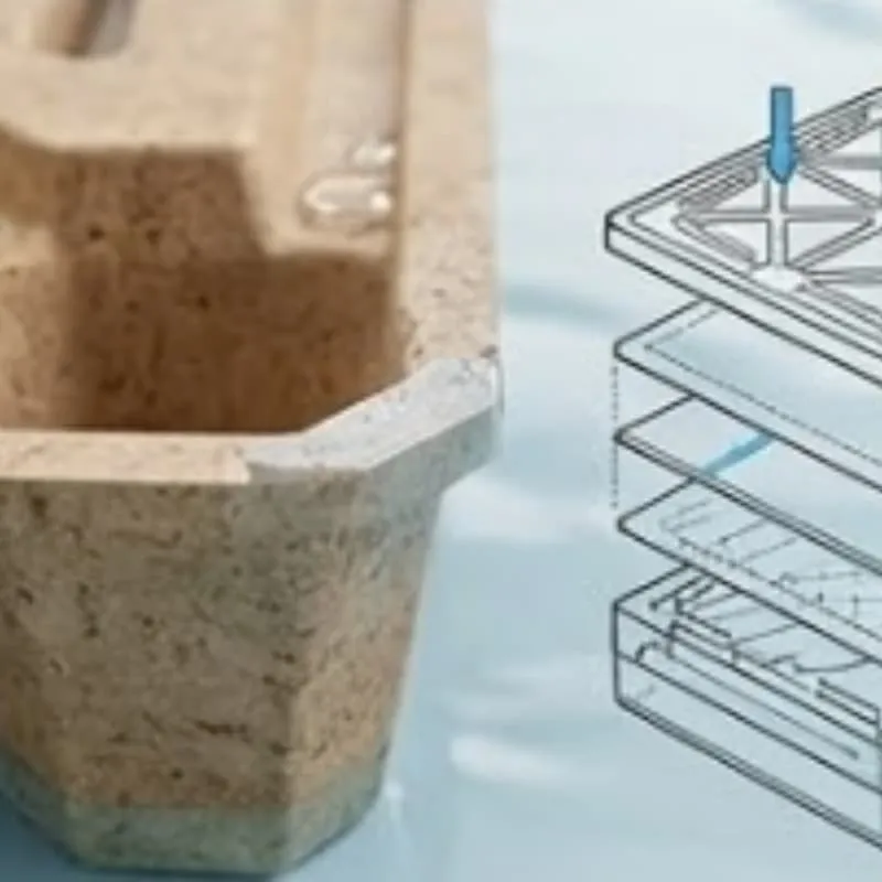 Palet de madera prensada apilable