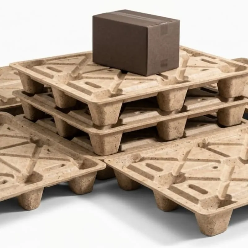 Palet de madera moldeada duradera
