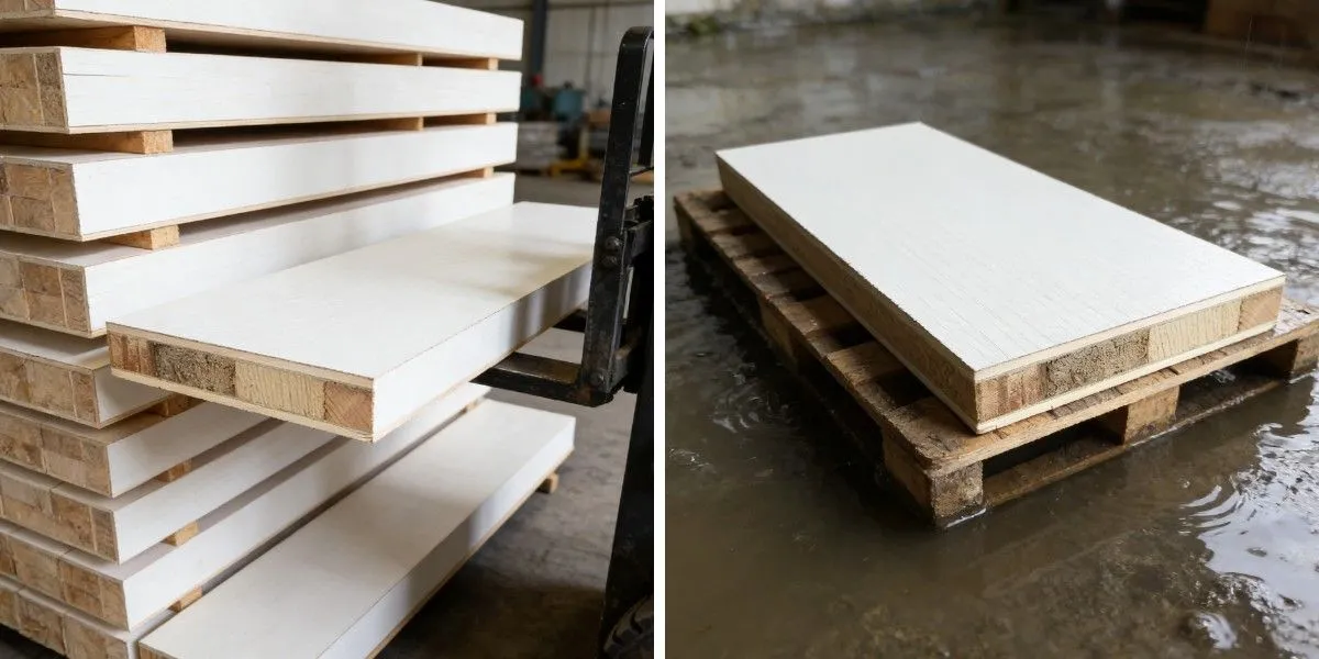 Placa de núcleo sólido resistente a la humedad