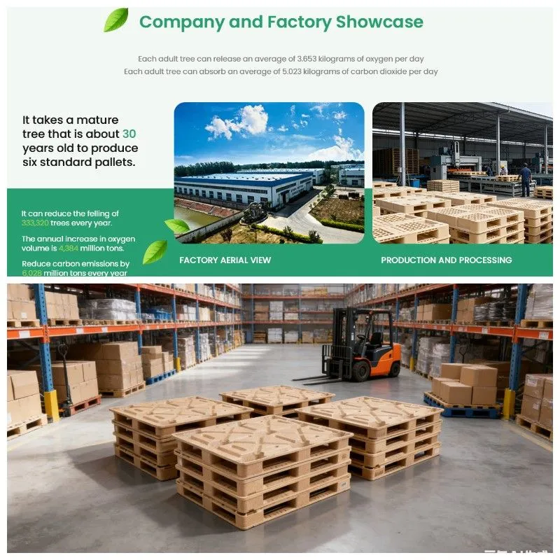 Palé de largueros de madera