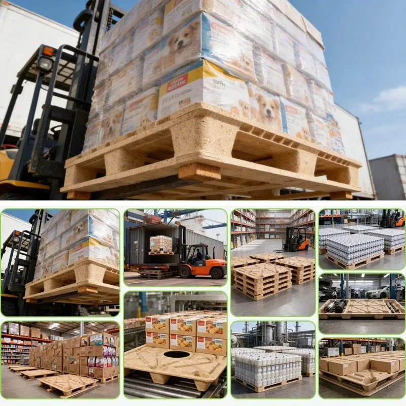 Palets de madera contrachapada de alta resistencia