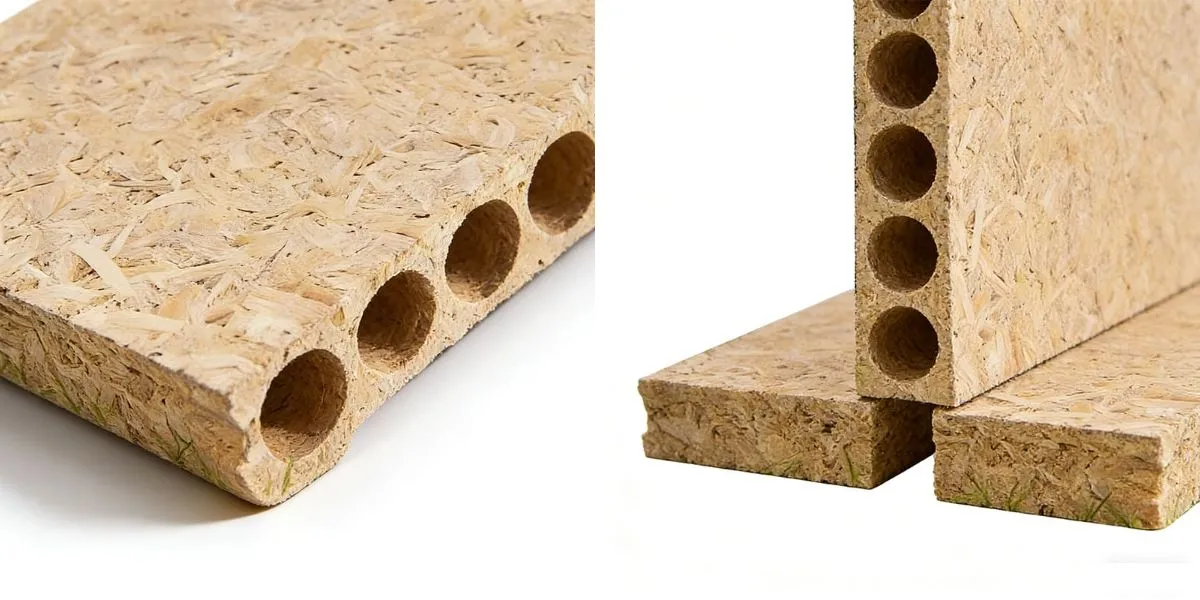 Aglomerado hueco de almacén