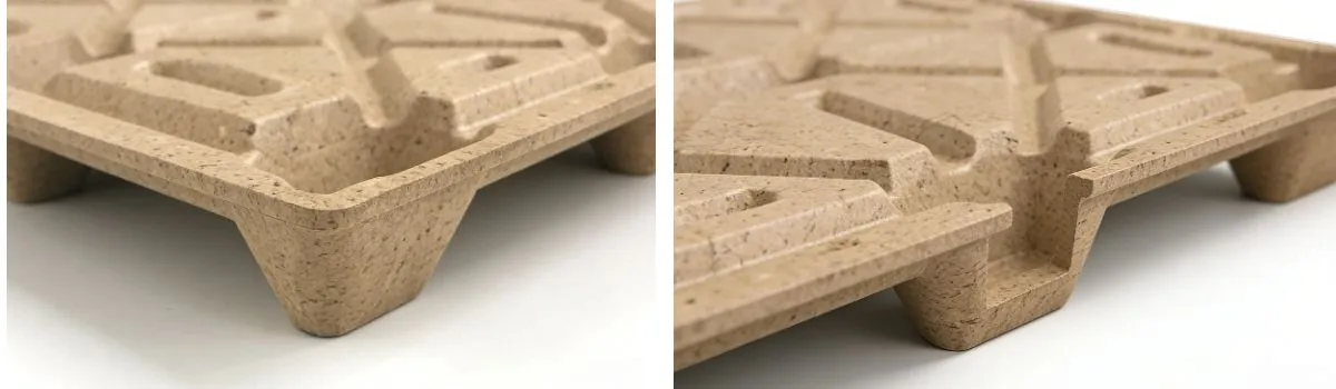 Palet de madera comprimida especial