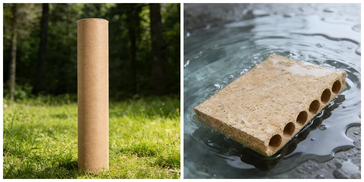 Tablero de aglomerado hueco de gran tamaño