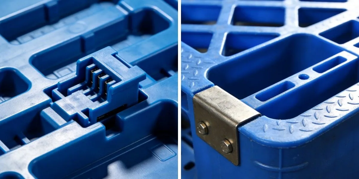 Palets de plástico duraderos