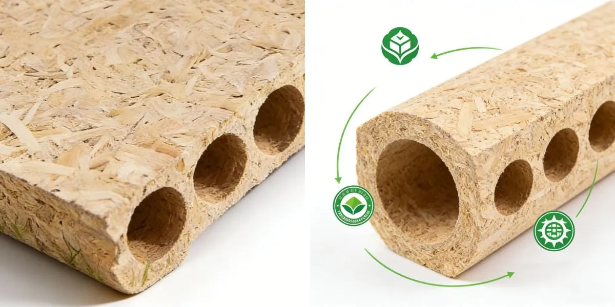 Tablero hueco industrial