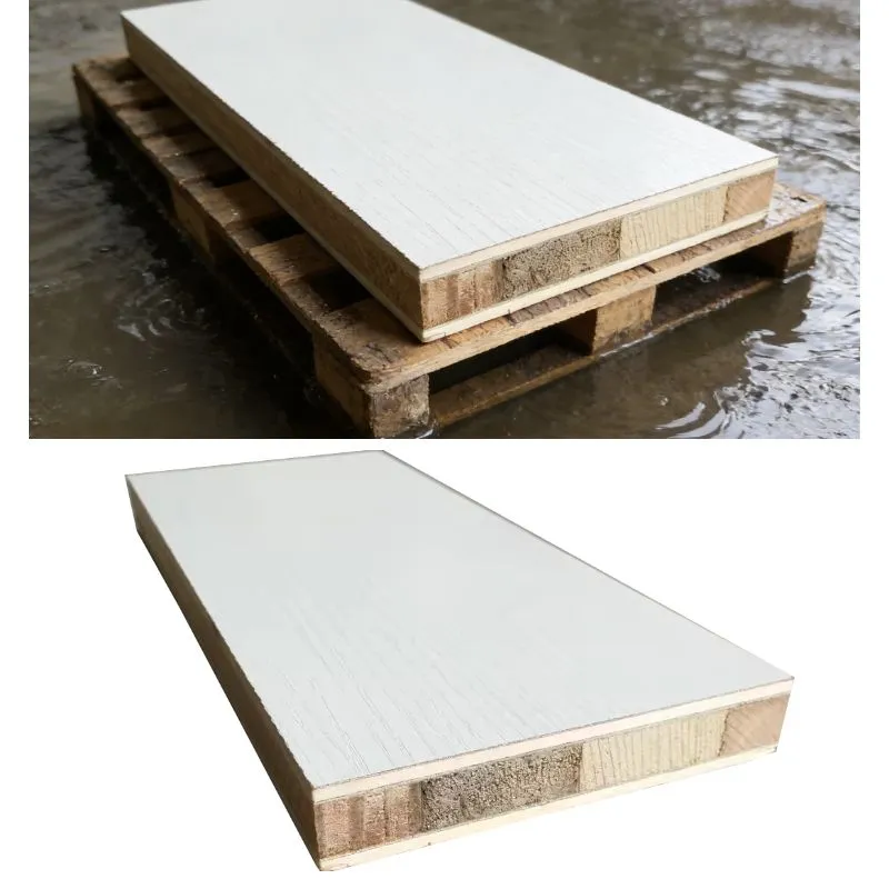 Estructura central de tablero sólido