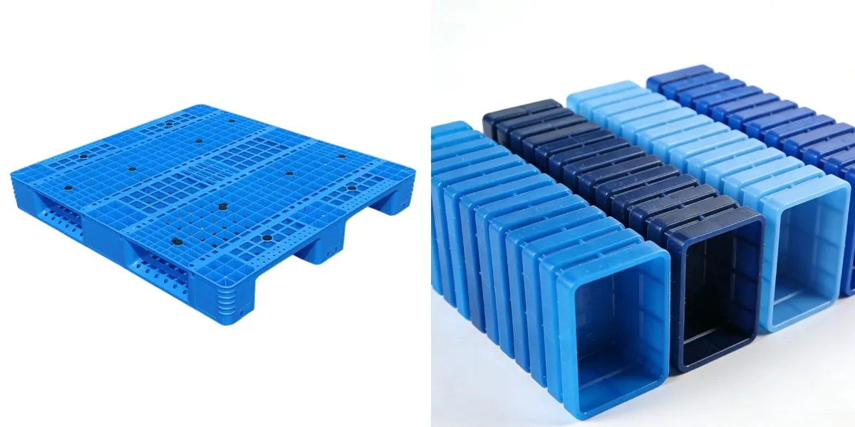 Palets de plástico pesado