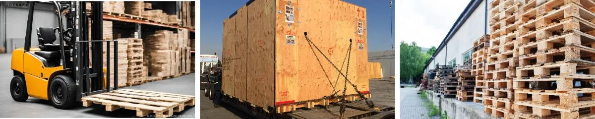 Palet de madera moldeada