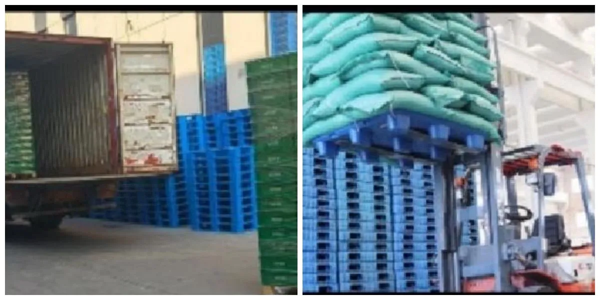 Palé apilable de alta resistencia