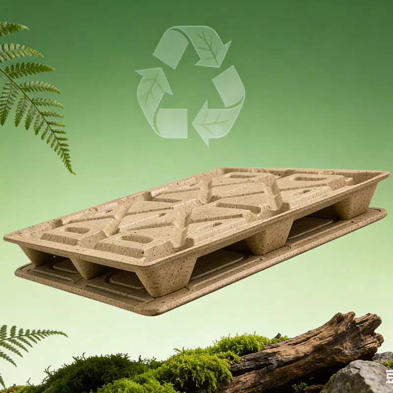 Palet de madera prensada apilable