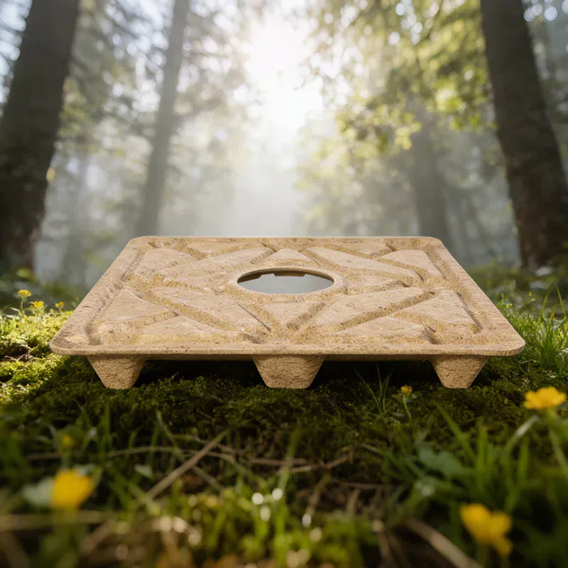 Palet de madera moldeada