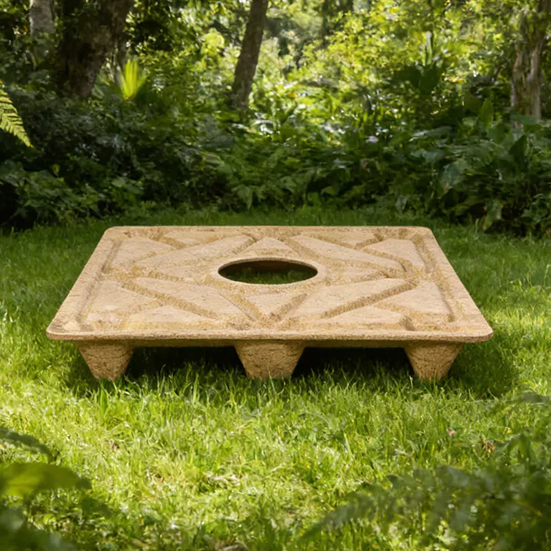 Palet de madera prensada industrial